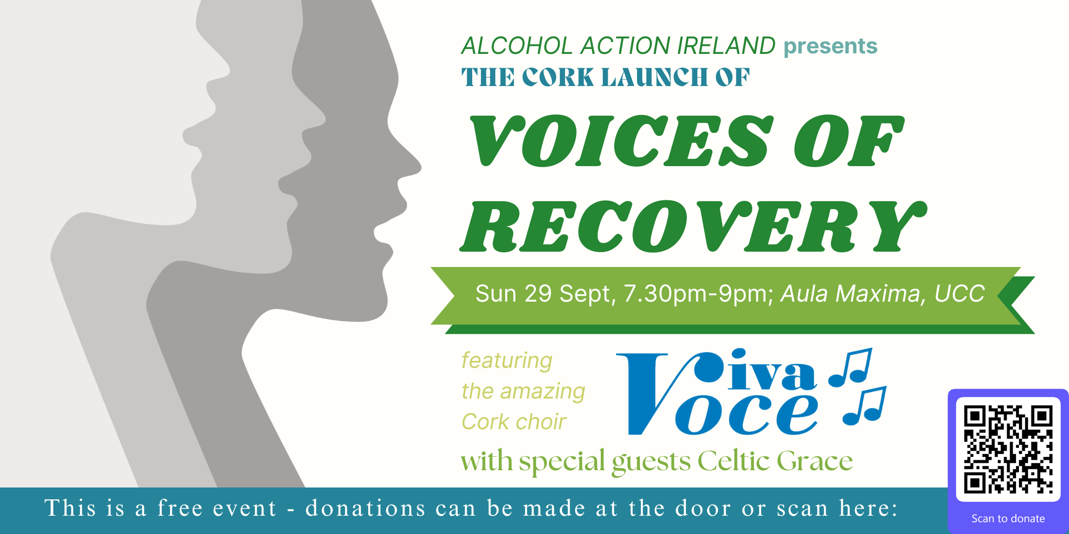 You are currently viewing Press release: People in recovery from alcohol harm to raise their Voices with free concert